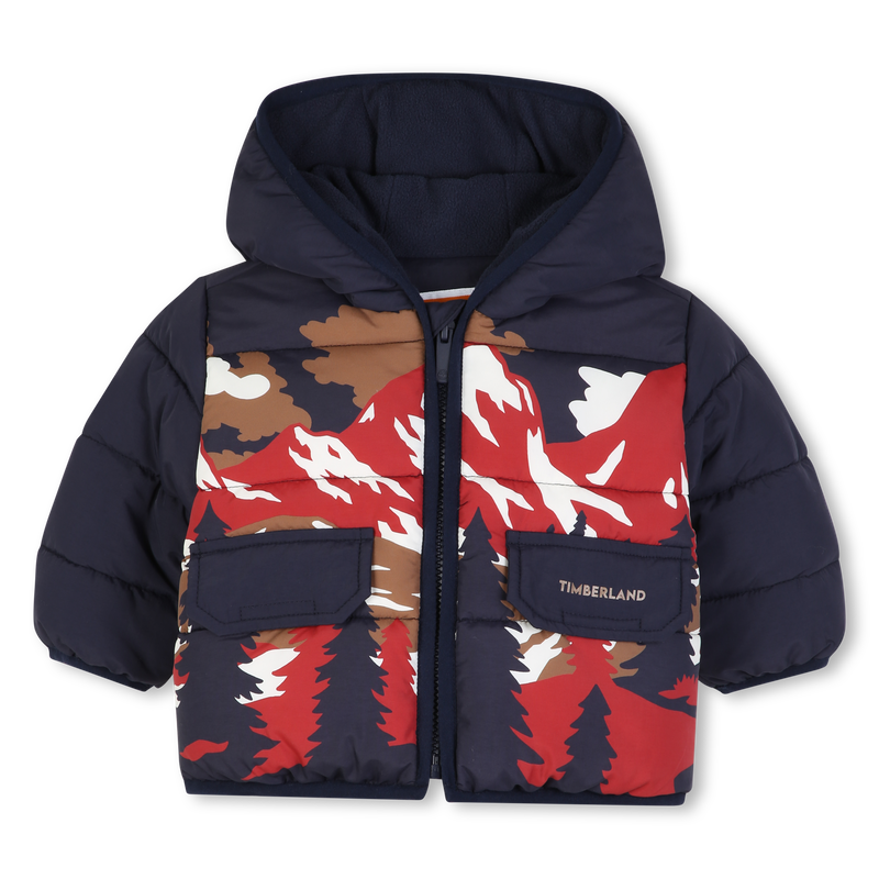 Giacca a vento con cappuccio TIMBERLAND 
                        RAGAZZO