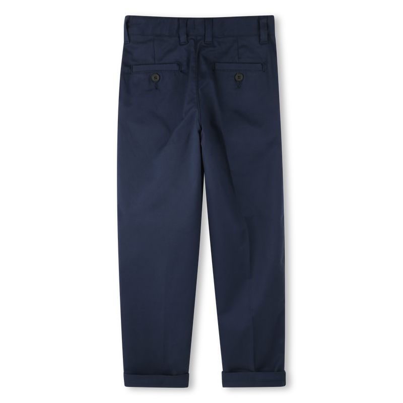 Pantaloni chino in twill BOSS 
                        RAGAZZO
