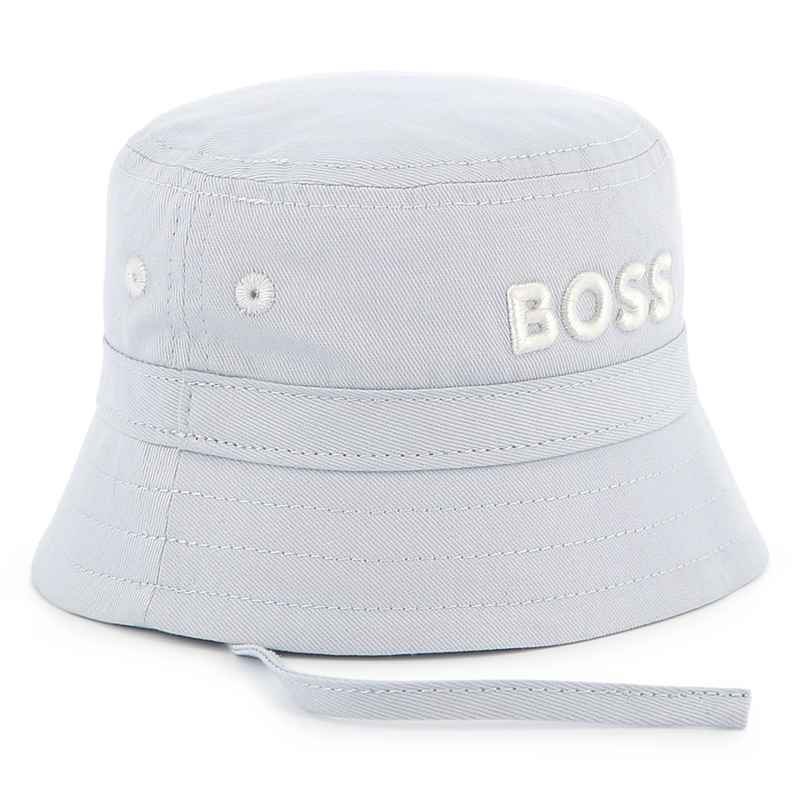 Bob in cotone con coulisse BOSS 
                        BAMBINO