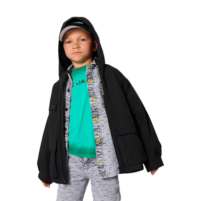 GIACCA A VENTO CON CAPPUCCIO MARC JACOBS RAGAZZO