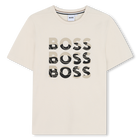 T-shirt a maniche corte, SABBIA, hi-res