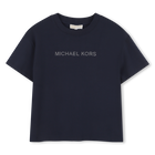 T-shirt manica corta, MARINE, hi-res