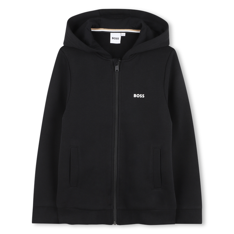 Cardigan con cappuccio BOSS 
                        RAGAZZO