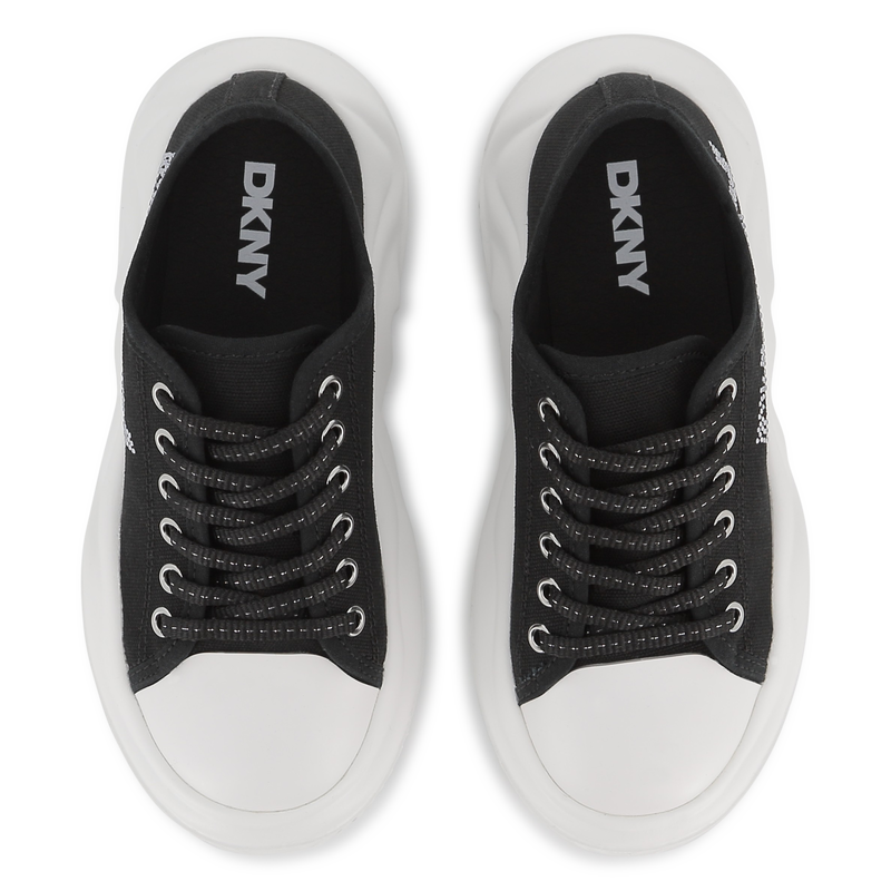 SNEAKERS STRINGATE DKNY 
                        BAMBINA