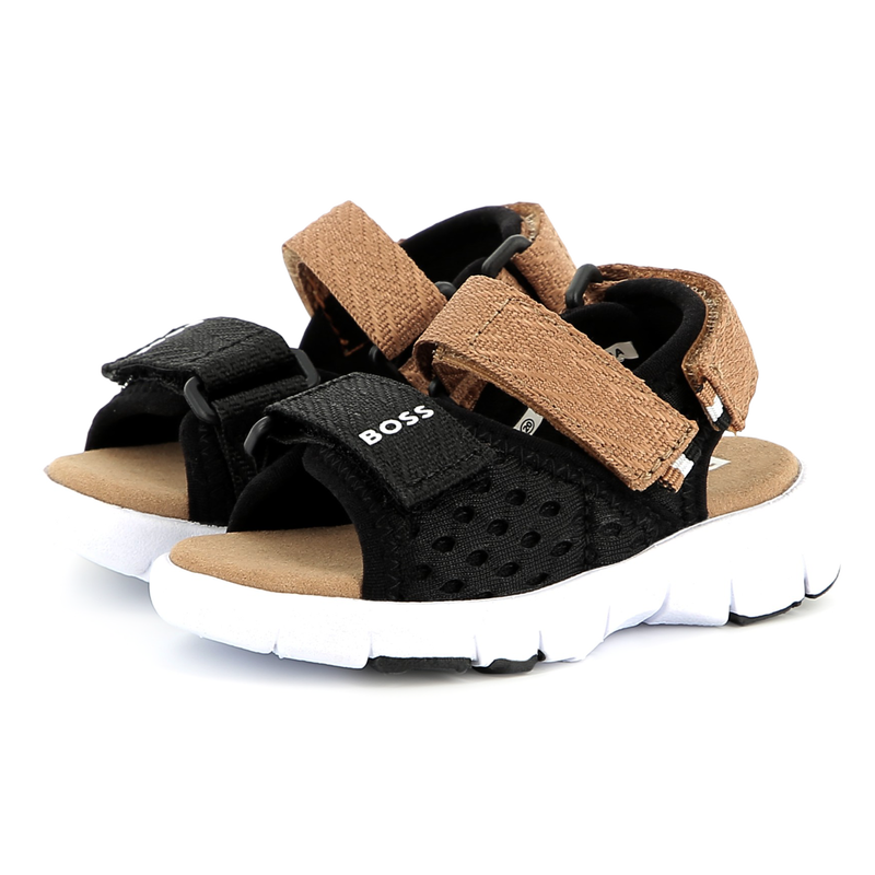 Sandali con scratch BOSS 
                        RAGAZZO
