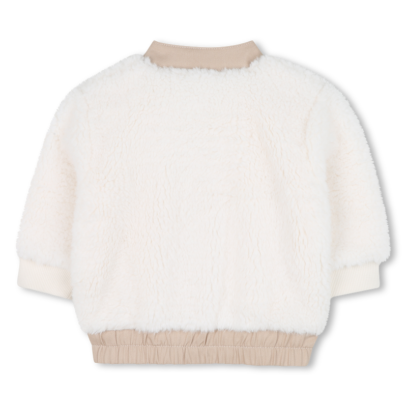 Cardigan in felpa con fodera con zip TIMBERLAND 
                        RAGAZZO