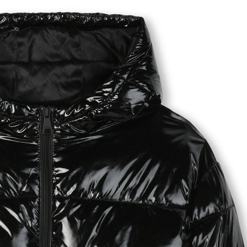 Piumino con cappuccio KARL LAGERFELD KIDS 
                        BAMBINA