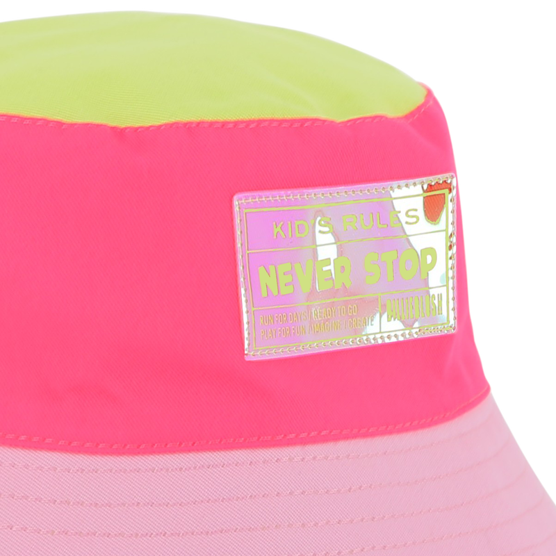 CAPPELLO DA PESCATORE CON DISTINTIVO BILLIEBLUSH 
                        BAMBINA