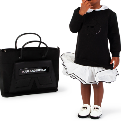 Vestito tut&ugrave; a vita bassa KARL LAGERFELD KIDS BAMBINA