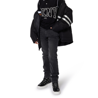 Parka impermeabile cappuccio DKNY UNISEX