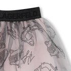 Completo felpa e gonna KARL LAGERFELD KIDS 
                    BAMBINA