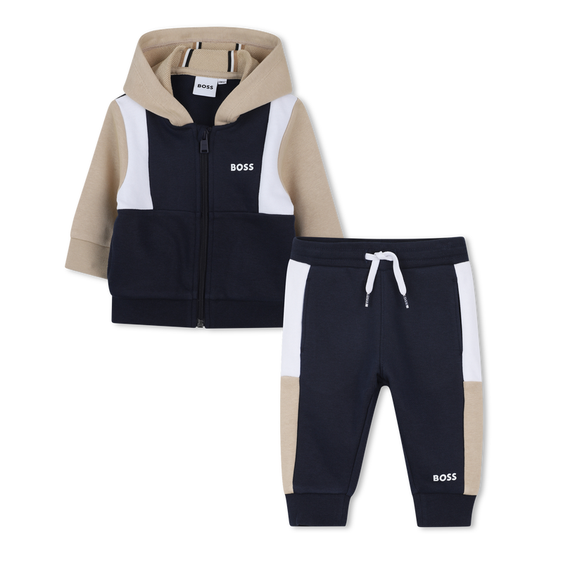 Completo cardigan e pantaloni BOSS 
                        RAGAZZO