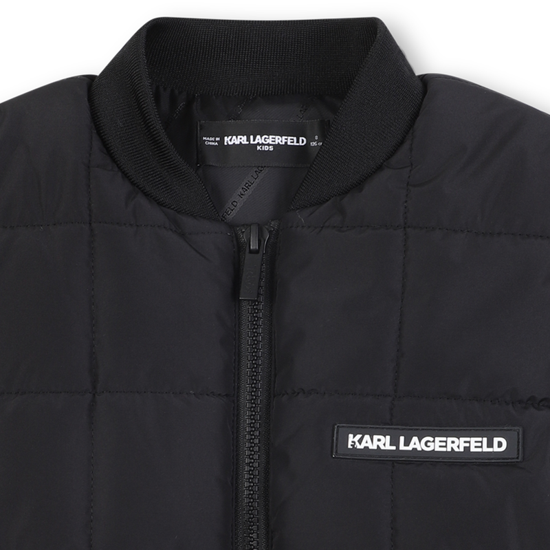 Piumino smanicato KARL LAGERFELD KIDS 
                        RAGAZZO