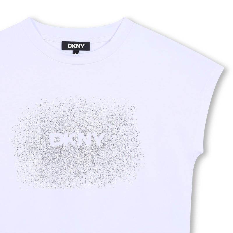 T-shirt a maniche corte DKNY 
                        BAMBINA