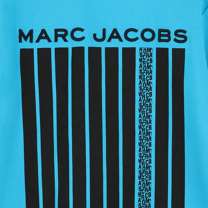 T-shirt bicolore in cotone MARC JACOBS 
                        RAGAZZO