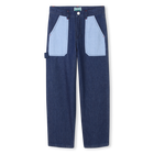Jeans con tasche e ricami KENZO KIDS 
                    RAGAZZO