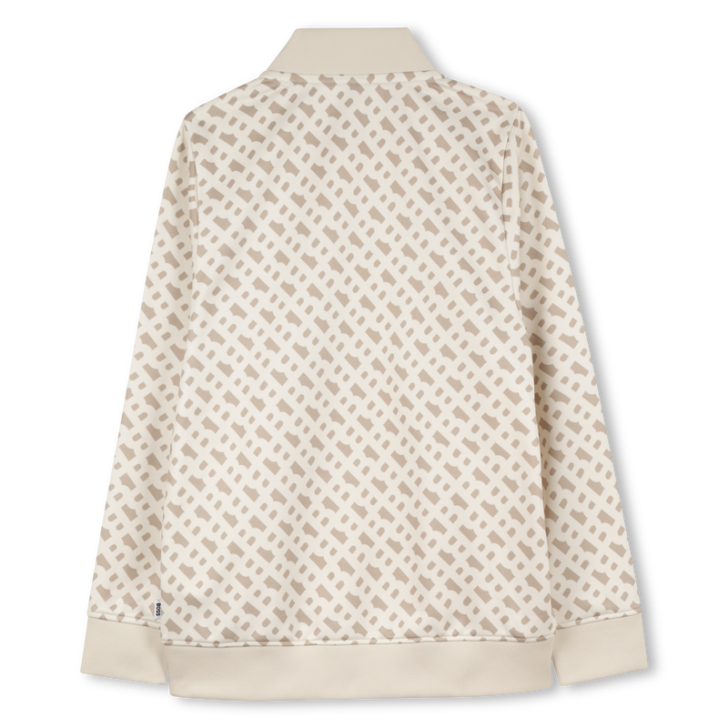 Felpa con stampa monogramma BOSS 
                        RAGAZZO