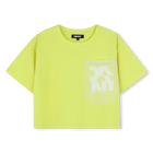 T-shirt ampia maniche corte DKNY 
                    BAMBINA