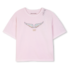 T-shirt a maniche corte, ROSA PALLIDO, hi-res