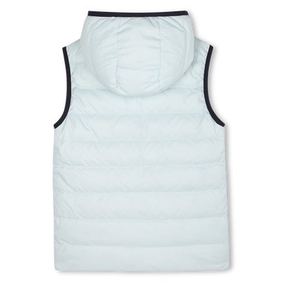 Piumino con cappuccio effetto flan BOSS RAGAZZO