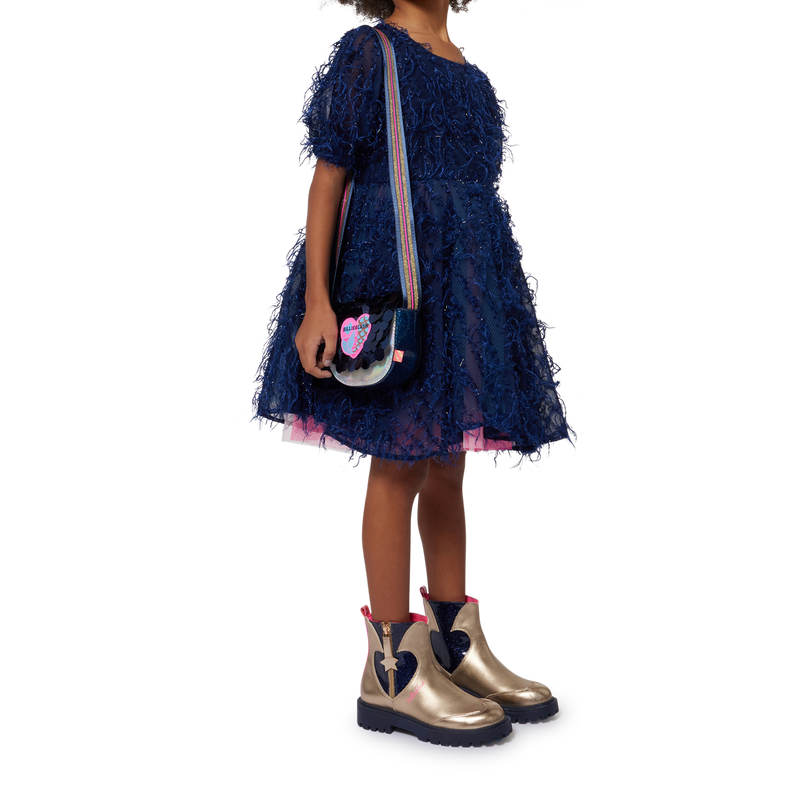 Stivaletti con zip glitterati BILLIEBLUSH 
                        BAMBINA