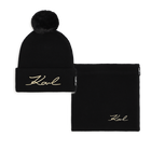 Set berretto e scaldacollo KARL LAGERFELD KIDS 
                    BAMBINA