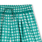 Pantaloncini con stampa a quadretti KIDS AROUND 
                    BAMBINA