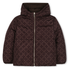 Piumino reversibile con cappuccio MICHAEL KORS 
                    BAMBINA