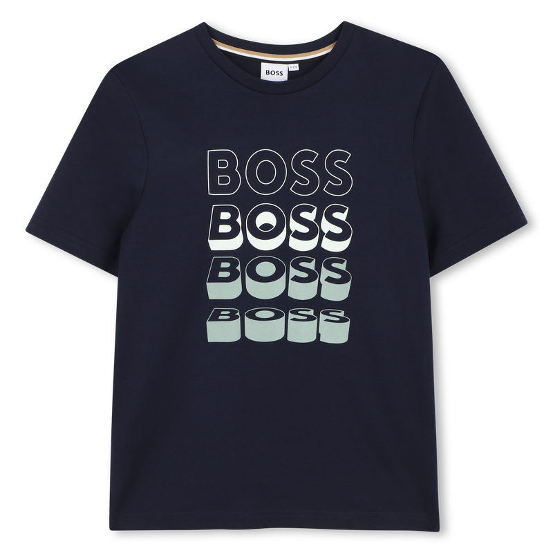 T-shirt a maniche corte BOSS 
                        BAMBINO