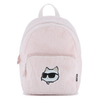 Piccolo zaino in soffice pile KARL LAGERFELD KIDS 
                    BAMBINA