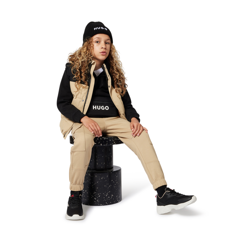 Matte fanny pack HUGO 
                        RAGAZZO