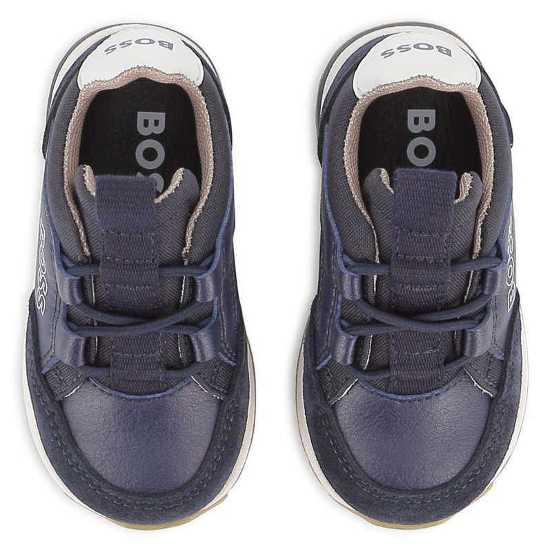 Sneakers in materiali misti BOSS 
                        RAGAZZO