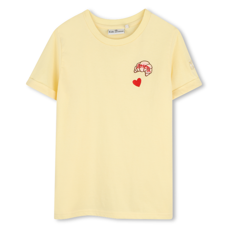 T-shirt a maniche corte KIDS AROUND 
                        BAMBINA