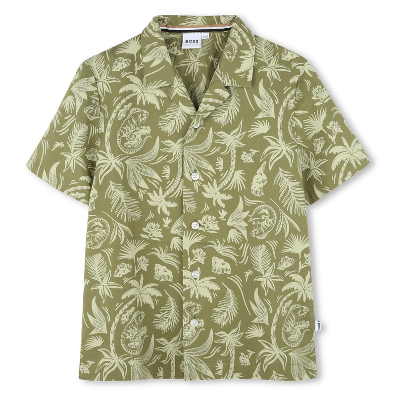 Camicia in popeline di cotone BOSS 
                        BAMBINO