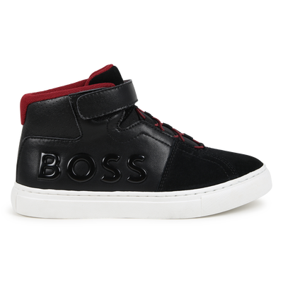 Sneakers con lacci e velcro BOSS RAGAZZO