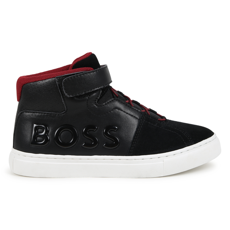 Sneakers con lacci e velcro BOSS 
                        RAGAZZO