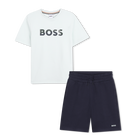 Set t-shirt + pantaloncini BOSS 
                    RAGAZZO
