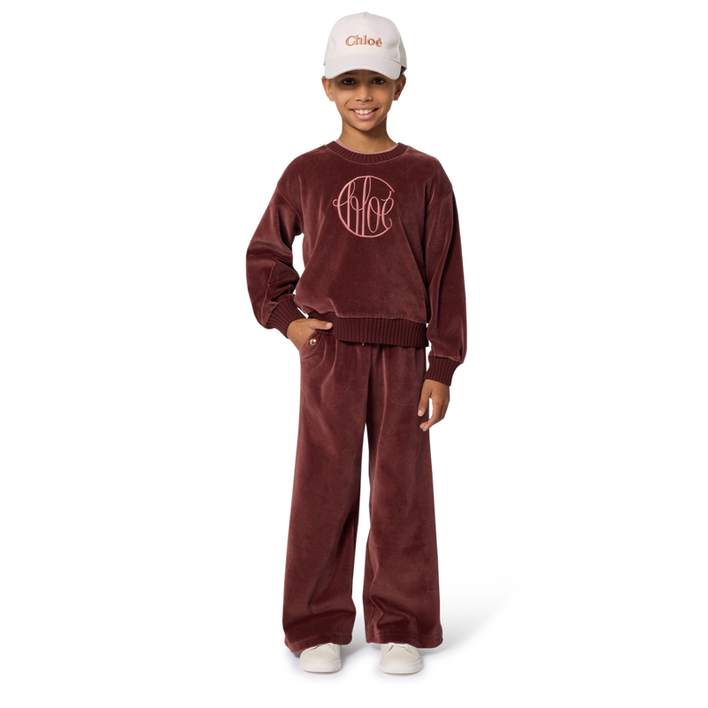 Pantaloni in velluto CHLOE 
                        BAMBINA