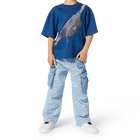Jeans cargo in cotone MARC JACOBS 
                    RAGAZZO