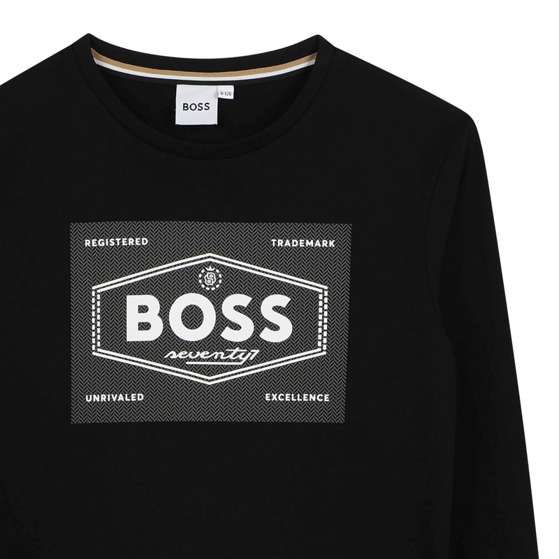 T-shirt a maniche lunghe BOSS 
                        RAGAZZO