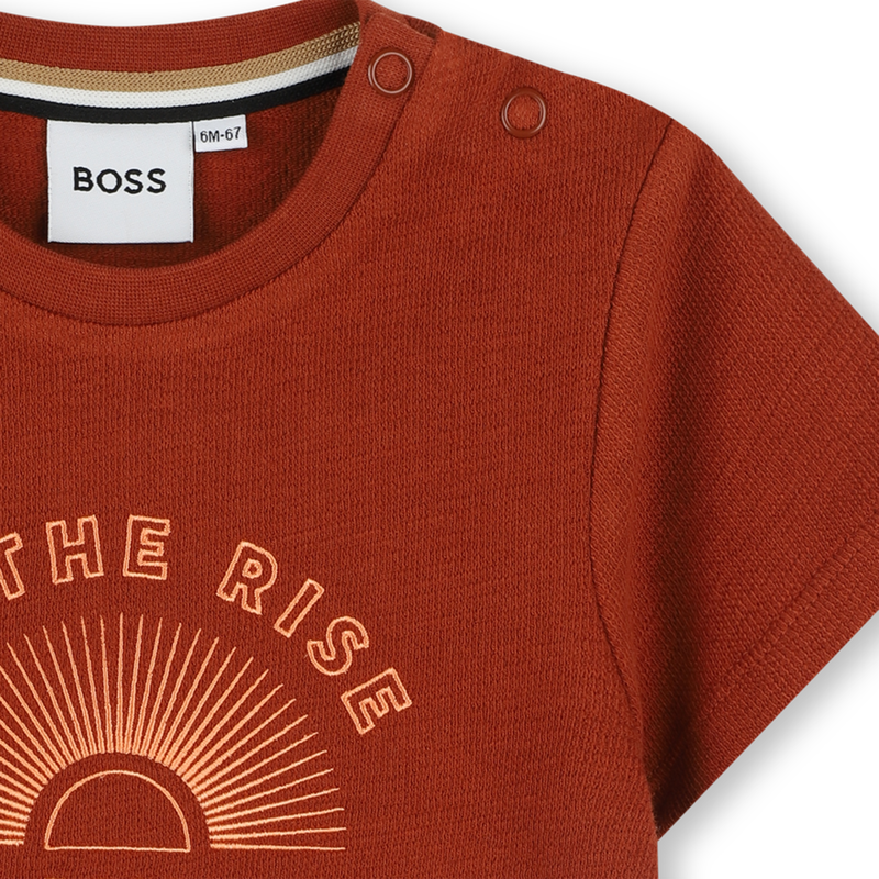 T-shirt a maniche corte BOSS 
                        RAGAZZO