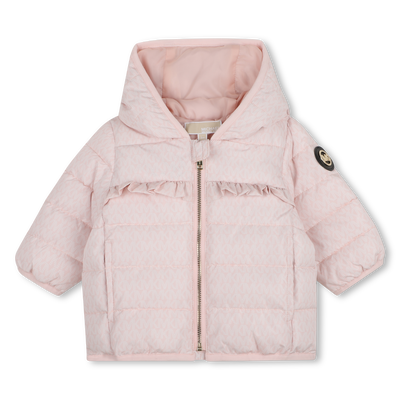 Giacca a vento con cappuccio MICHAEL KORS BAMBINA