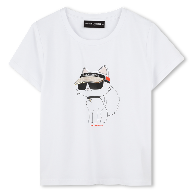 TEE SHIRT KARL LAGERFELD KIDS 
                        BAMBINA