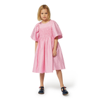 Vestito in satin di cotone KENZO KIDS 
                    BAMBINA