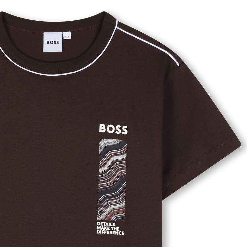 T-shirt a maniche corte BOSS 
                        RAGAZZO