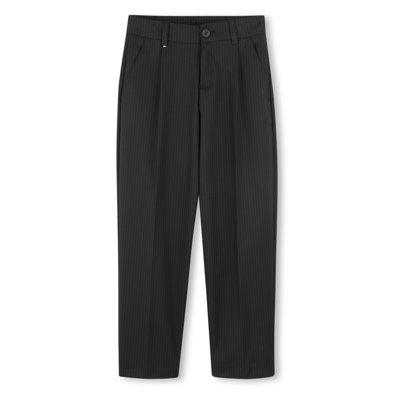 Pantaloni da completo a righe BOSS 
                        RAGAZZO