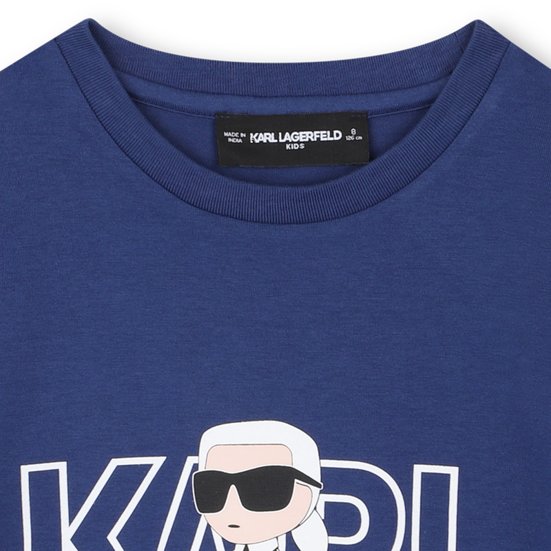 T-shirt a maniche corte KARL LAGERFELD KIDS 
                        RAGAZZO