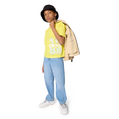 T-SHIRT A MANICHE CORTE DKNY UNISEX