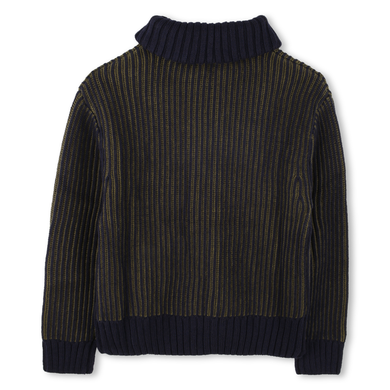 Cardigan con zip in maglia TIMBERLAND 
                        RAGAZZO