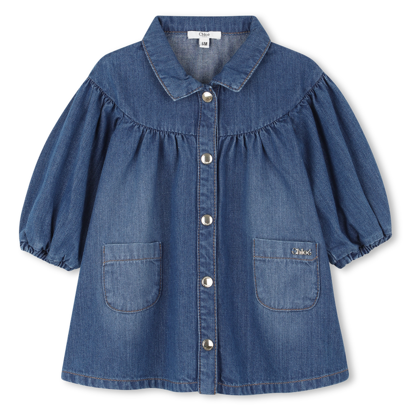 Abito in denim leggero CHLOE 
                        BAMBINA